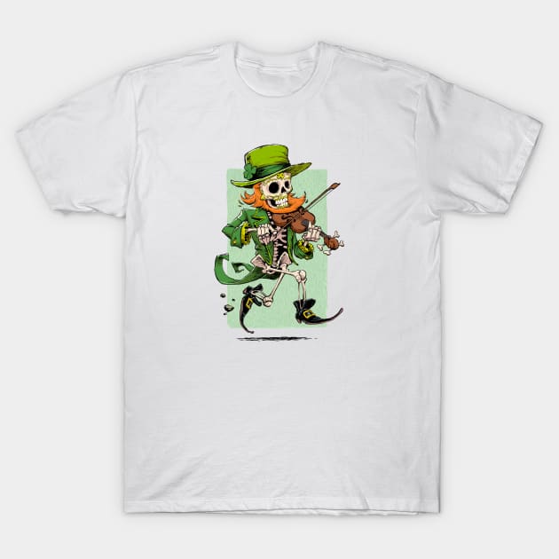 Dia de los Leprechauns T-Shirt by shanehuntart